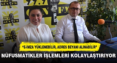 NÜFUSMATİKLER İŞLEMLERİ KOLAYLAŞTIRIYOR
