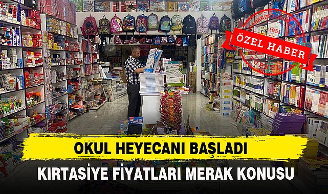 OKUL HEYECANI BAŞLADI