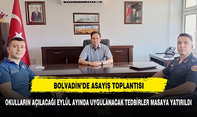 OKULLARIN AÇILACAĞI EYLÜL AYINDA UYGULANACAK TEDBİRLER MASAYA YATIRILDI