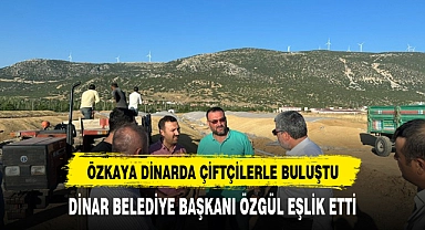 ÖZKAYA DİNAR TMO ÖNÜNDE BEKLEYEN ÇİFTÇİLERLE
