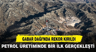 PETROL ÜRETİMİNDE BİR İLK GERÇEKLEŞTİ