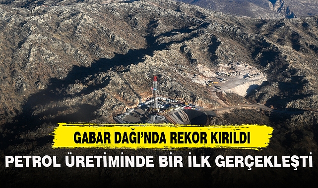 PETROL ÜRETİMİNDE BİR İLK GERÇEKLEŞTİ