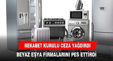 REKABET KURULUNDAN  BEYAZ EŞYA DEVLERİNE CEZA