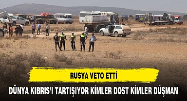 RUSYA VETO ETTİ DÜNYA KIBRIS'I TARTIŞIYOR KİM DOST KİM DÜŞMAN ?