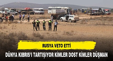 RUSYA VETO ETTİ DÜNYA KIBRIS'I TARTIŞIYOR KİM DOST KİM DÜŞMAN ?