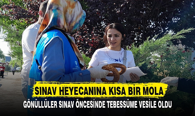 SINAV HEYECANINA KISA BİR MOLA