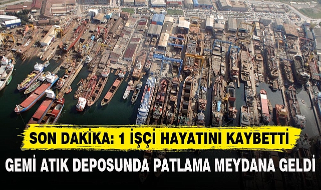 SON DAKİKA: 1 İŞÇİ HAYATINI KAYBETTİ