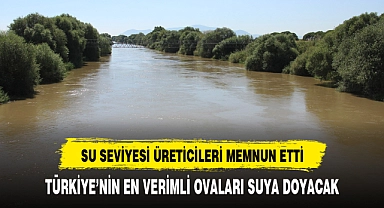 SU SEVİYESİ HALKI SEVİNDİRDİ