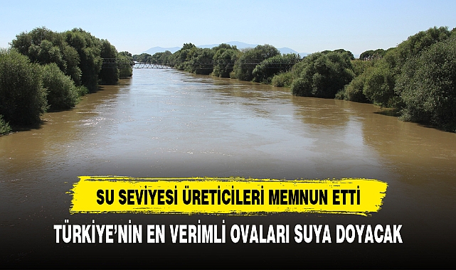 SU SEVİYESİ HALKI SEVİNDİRDİ