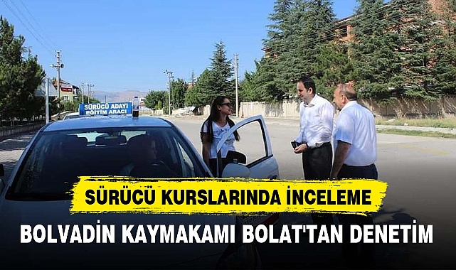 SÜRÜCÜ KURSLARINDA İNCELEME