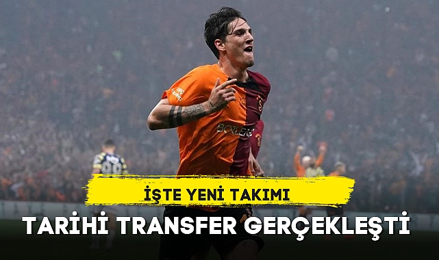 TARİHİ TRANSFER GERÇEKLEŞTİ