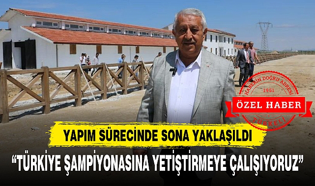 “TÜRKİYE ŞAMPİYONASINA YETİŞTİRMEYE ÇALIŞIYORUZ”