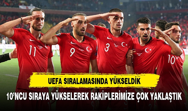 UEFA SIRALAMASINDA YÜKSELDİK
