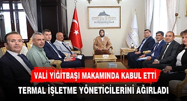 VALİ YİĞİTBAŞI AFYON TURİZMİ İÇİN ÇALIŞMAYA DEVAM EDİYOR