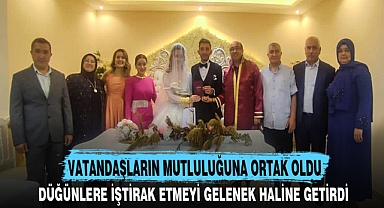 VATANDAŞLARIN MUTLULUĞUNA ORTAK OLDU