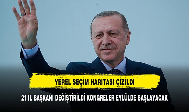 YEREL SEÇİM HARİTASI ÇİZİLDİ