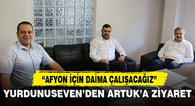 YURDUNUSEVEN'DEN ARTUK'A ZİYARET