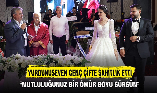 YURDUNUSEVEN GENÇ ÇİFTE ŞAHİTLİK ETTİ