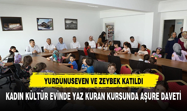 YURDUNUSEVEN VE ZEYBEK MİNİKLERLE BİR ARAYA GELDİ