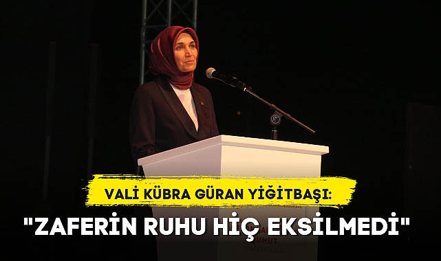"ZAFERİN RUHU HİÇ EKSİLMEDİ"