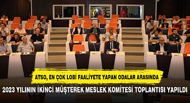 2023 YILININ İKİNCİ MÜŞTEREK MESLEK KOMİTESİ TOPLANTISI YAPILDI
