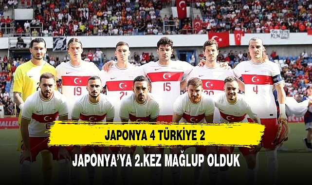 A Milli Takım, Japonya'ya 4-2 mağlup oldu