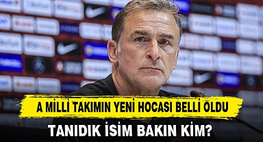  A MİLLİ TAKIMIN YENİ HOCASI BELLİ OLDU 