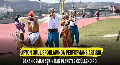 AFYON OKUL SPORLARINDA PERFORMANS ARTIRDI