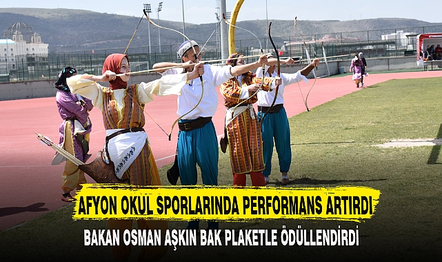 AFYON OKUL SPORLARINDA PERFORMANS ARTIRDI