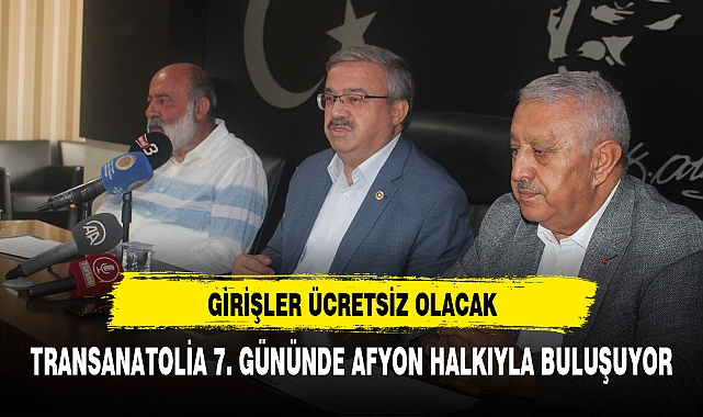 AFYONDAKİ BU ETKİNLİĞE GİRİŞLER ÜCRETSİZ OLACAK
