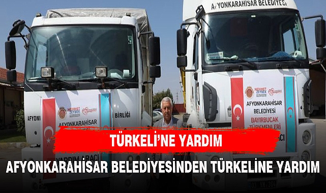 AFYONKARAHİSAR BELEDİYESİ TÜRKELİ'NİN YANINDA