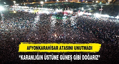 "AFYONKARAHİSAR'DAN TÜM DÜNYA'YA MESAJ