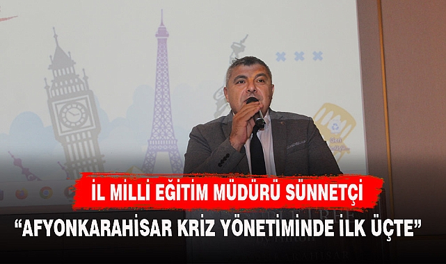 AFYONKARAHİSAR KRİZ YÖNETİMİNDE İLK ÜÇTE