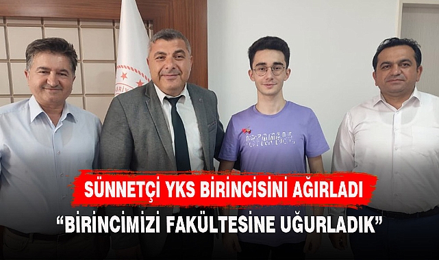 AFYONLU YKS BİRİNCİSİ FAKÜLTESİNE UĞURLANDI