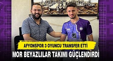 AFYONSPOR 3 OYUNCU İLE ANLAŞTI