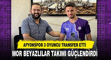 AFYONSPOR 3 OYUNCU İLE ANLAŞTI