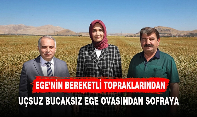 AFYONUNUN BEREKETLİ OVALARINDAN SOFRALARA YOLCULUĞU BAŞLADI