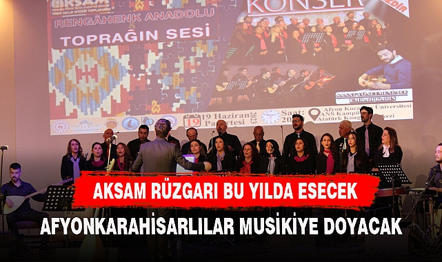 AKSAM KONSERLERİ ÇALIŞMALARI BUGÜN BAŞLIYOR