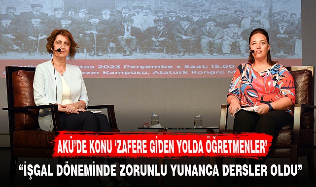 AKÜ’DE KONU ‘ZAFERE GİDEN YOLDA ÖĞRETMENLER’