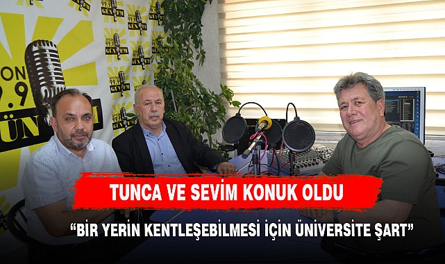 BİR YERİN KENTLEŞEBİLMESİ İÇİN ÜNİVERSİTE ŞART