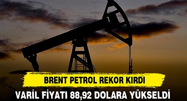 BRENT PETROL REKOR KIRDI