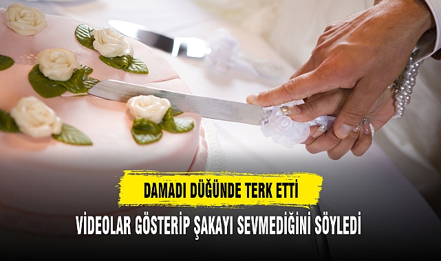 DAMADI DÜĞÜNDE TERK ETTİ