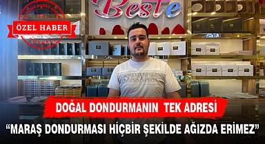 DOĞAL DONDURMA AFYONDA BU ADRESTE YENİR
