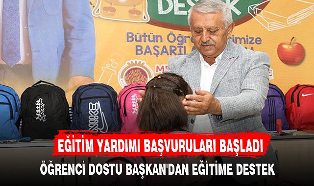EĞİTİM YARDIMI BAŞVURULARI BAŞLADI