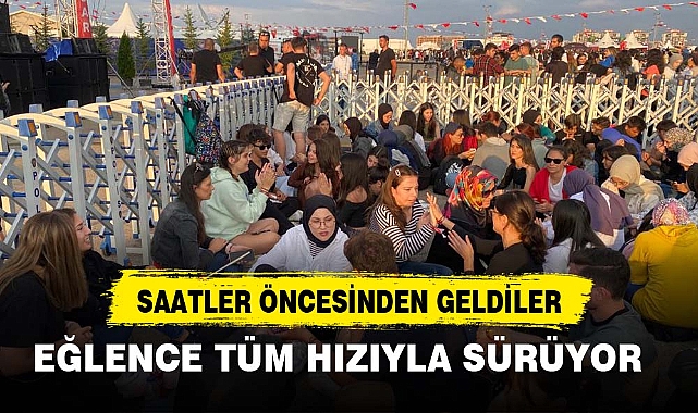 EĞLENCE TÜM HIZIYLA SÜRÜYOR