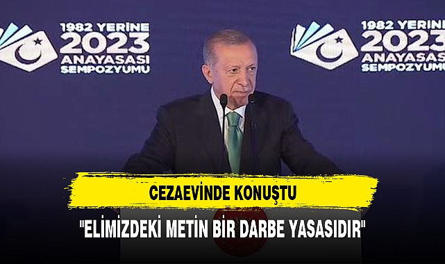 "ELİMİZDEKİ METİN BİR DARBE YASASIDIR"