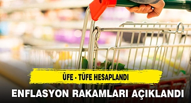 ENFLASYON RAKAMLARI AÇIKLANDI
