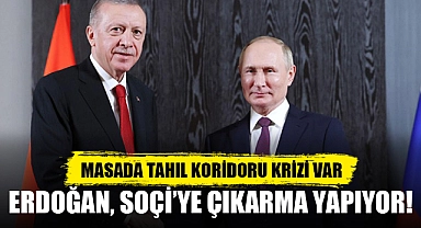 ERDOĞAN, SOÇİ'YE ÇIKARMA YAPIYOR!