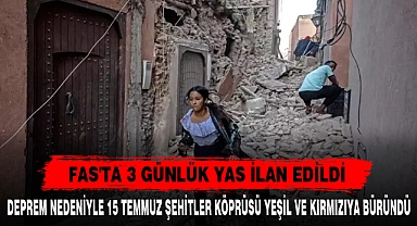 FAS'TA 3 GÜNLÜK YAS İLAN EDİLDİ