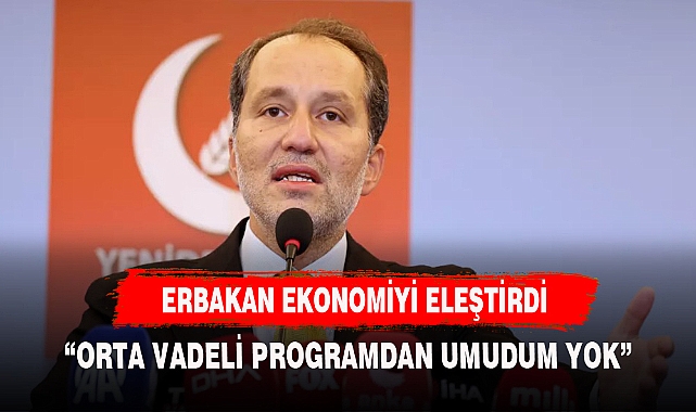 Fatih Erbakan: OVP milletin derdine derman olmayacak